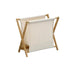 Eco-Friendly Bamboo Foldable Laundry Hamper - Stylish and Space-Saving Storage Solution