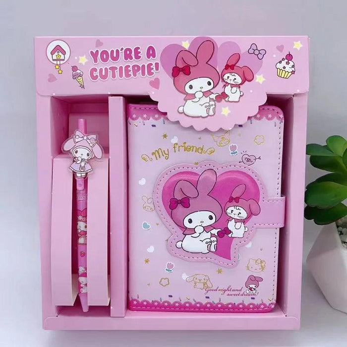 Charming Sanrio Characters Stationery Set with Gel Pens and Planner for Organization