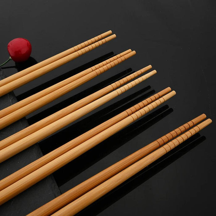 Eco-Conscious Bamboo Chopsticks Set for Authentic Asian Cuisine