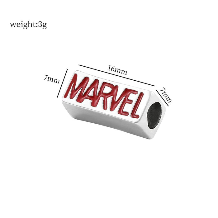 Marvel Superhero Charm Bracelet DIY Kit - Unleash Your Creativity with Avengers-Inspired Designs