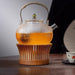 Elegant Bamboo Candle Warmer for Authentic Tea Ceremonies