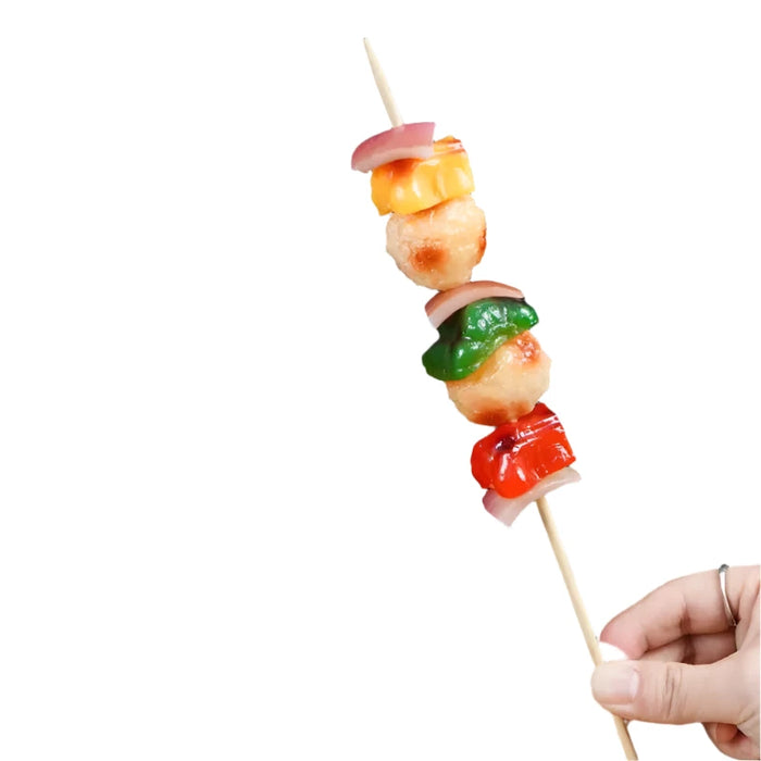 Realistic Barbecue Simulation Skewers for Creative Cooking Displays and Fun Play