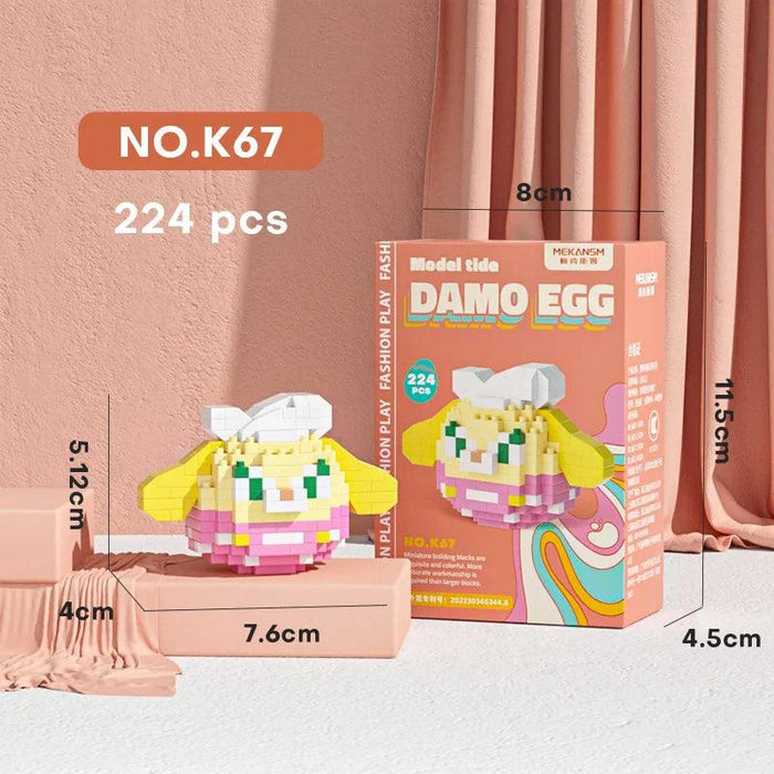 Sanrio Character Building Block Set - Whimsical Decor and Creative Play for Girls