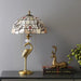 Vintage-Inspired Brass LED Table Lamp: A Timeless Lighting Masterpiece