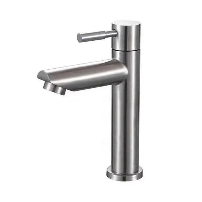 Modern Elegance Stainless Steel Faucet - Premium Ceramic Valve Bathroom Tap