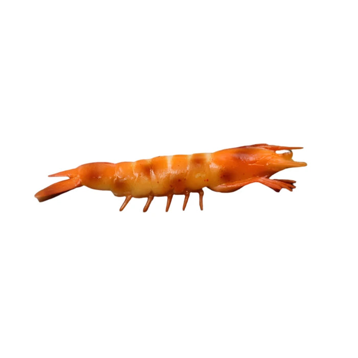 BBQ Seafood Decorative Props - Realistic Grilled Fish, Shrimp & Squid Models