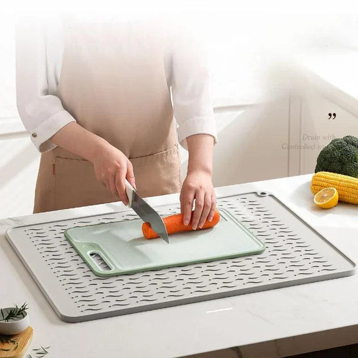 Eco-Friendly Japanese Silicone Kitchen Mats: Heat-Resistant Multi-Purpose Set for Kitchen Protection