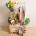 Elegant Wooden Baby Storage Basket for Nursery Organization and Celebrations