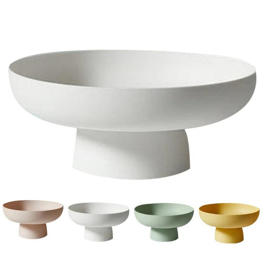 Contemporary Round Fruit Basket with Innovative Drainage for a Modern Kitchen