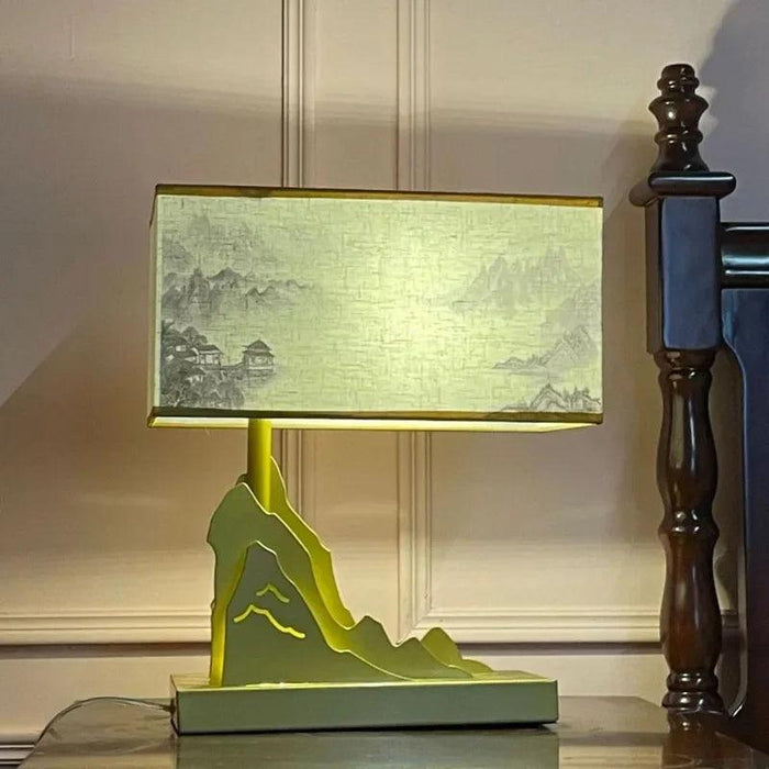 Serene Illumination: Stylish Zen-Inspired Table Lamp for Home Serenity