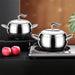 SSGP316 Stainless Steel Double Ear Soup Pot - Premium Quality for Fast Shipping