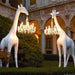 Elegant Giraffe Standing Lamp