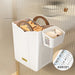 Elegant Space-Saving Laundry Basket for Convenient Organization