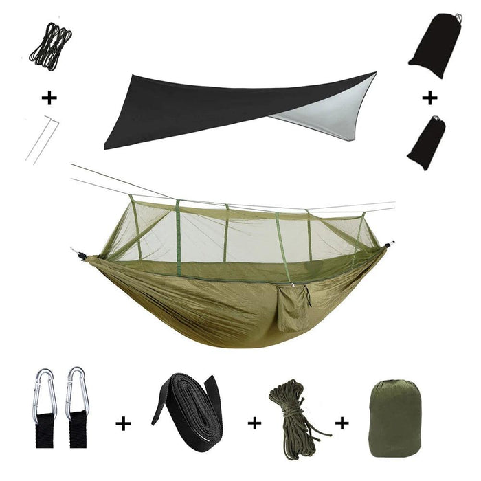 Premium Explorer's Hammock Kit - All-in-One Outdoor Survival Gear