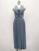 Sophisticated 2-Piece Floral Waistcoat and Flowing Skirt Set for Women