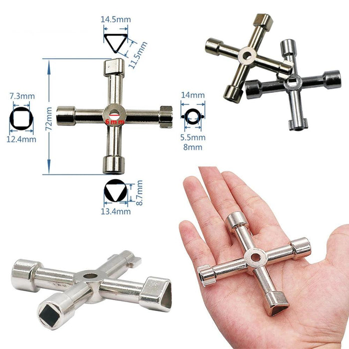 Zinc Alloy Triangle Key Wrench: Your Go-To Tool for Versatile Applications