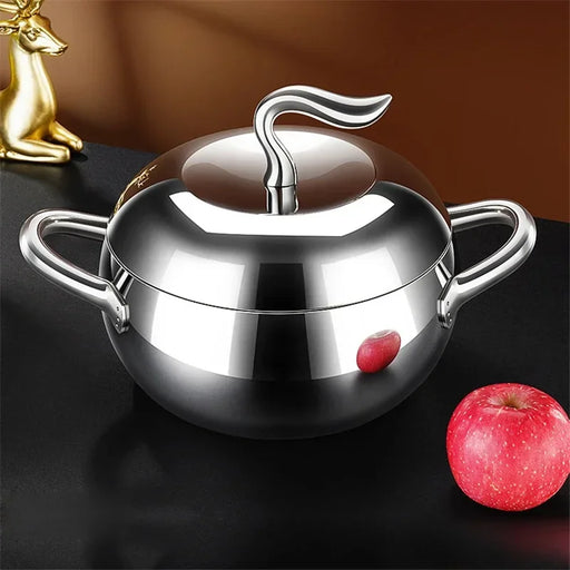 SSGP316 Stainless Steel Double Ear Soup Pot - Premium Quality for Fast Shipping