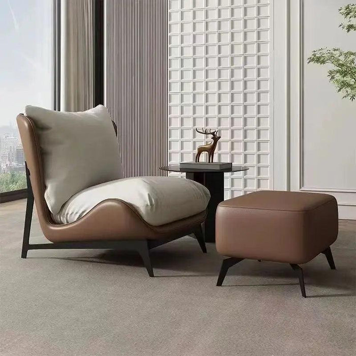 Nordic Minimalist Single Sofa Chair - A Fusion of Comfort and Style