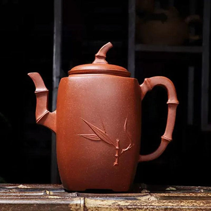 Elegant 350ml Yixing Purple Clay Teapot - Perfectly Crafted Tea Set for an Enriching Tie Guanyin Experience