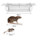 Revolutionary Humane Mouse Catching System - Efficient Rodent Management for Home and Kitchen