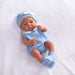 16-Inch Lifelike Reborn Baby Girl Doll - Realistic Full Vinyl Body with Outfit, Ideal for Gifts and Collectors