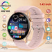 Stylish Women's Bluetooth Smartwatch with Customizable AMOLED Display and NFC Integration