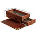 Rustic Western BBQ Smoking Box Set - Artisan Wooden Dining Essentials