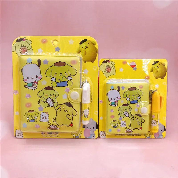 Sanrio Charming Mini Journal Collection - My Melody, Kuromi, Cinnamoroll - Pocket-Sized Notebook Set