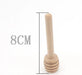 Artisan Wooden Honey Stirrer with Innovative Groove for Effortless Mixing