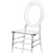 Modern 32-Piece Clear Acrylic Stacking Stools for Events