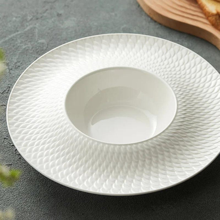 Chengxiang Elegant Ceramic Dinner Plate Set for Sophisticated Dining