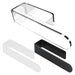 Sleek Self-Adhesive Acrylic U-Shaped Towel Holder for Bathroom and Kitchen Organization