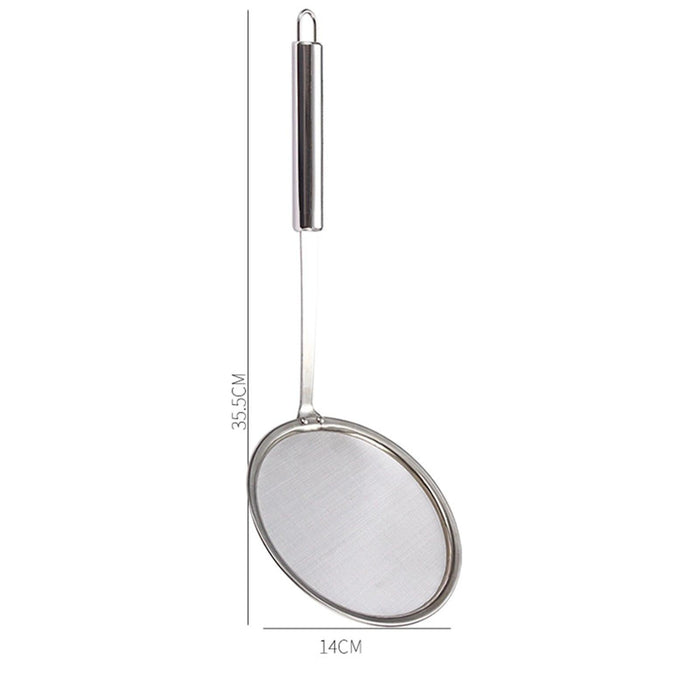 Ultimate Stainless Steel Skimmer Spoon for Precision Cooking and Oil Filtration