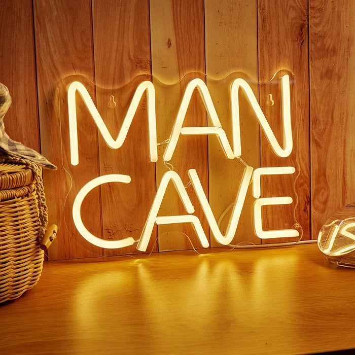 MANCAVE USB-LED Neon Light Art with Easy Installation Design