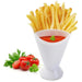 Elegant Dual Snack Cone Presentation Set for Gourmet Delights