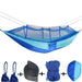 Outdoor Adventure Hammock with Insect Protection - Lightweight Portable Hanging Bed for Camping Comfort