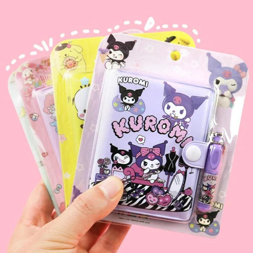 Adorable Sanrio Anime Journal Set with Pen - Perfect for Writing and Gift-Giving