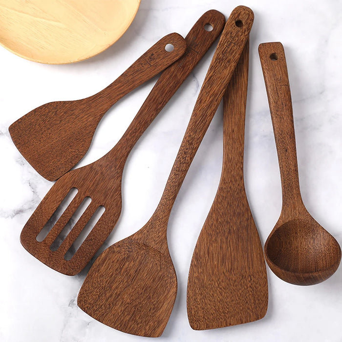 Handcrafted Japanese Wooden Cooking Utensil - Eco-Friendly