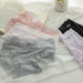 Set of 5 Women's Chic Lace Thong Briefs for Summer Elegance