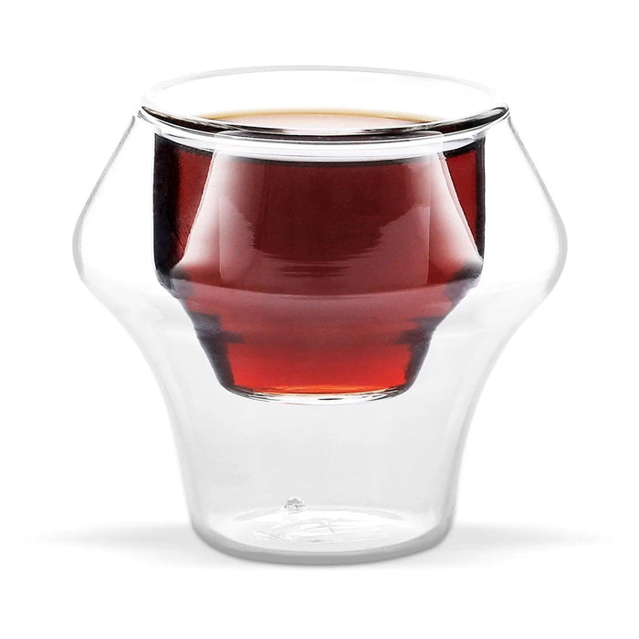 Elegant Double Wall Glass Coffee Set for a Luxurious Brewing Experience