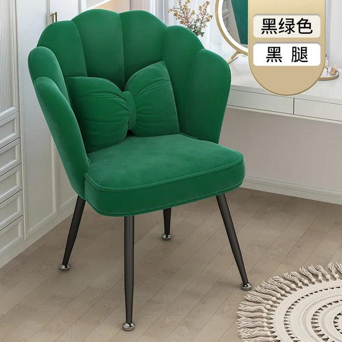 Chic Nordic Velvet Dining Chair Collection - Elegant Home Seating Solution