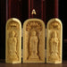 Exquisite Boxwood Carving of Thousand-Handed Guanyin with Elegant Packaging