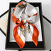 Chic Toddler Elegance: Luxurious 70x70cm Silk Scarf for Ages 6 Months to 4 Years