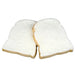 Lifelike Faux Toast Slice for Kids' Playsets, Displays, and Photography Props