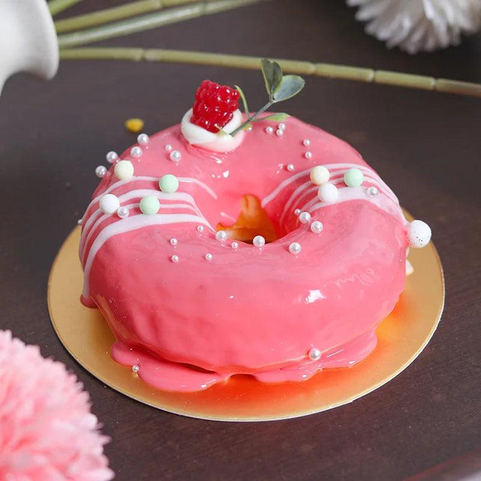 Realistic Artificial Fruit Cake Biscuit Model for Photography and Table Decor - 1PC Lifelike Fake Food Display Piece