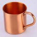 Handcrafted Pure Copper Cocktail Mug with Elegant Handle