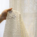 Elegant Customizable White Tulle and Lace Curtains for Luxurious Living Spaces