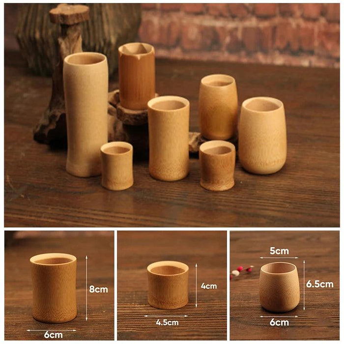 Eco-Friendly Handmade Bamboo Mug - Perfect for Beer, Tea, and All Beverages