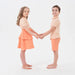 Orange Muslin Collection: Kids’ Stylish Spring/Summer Matching Outfit Set