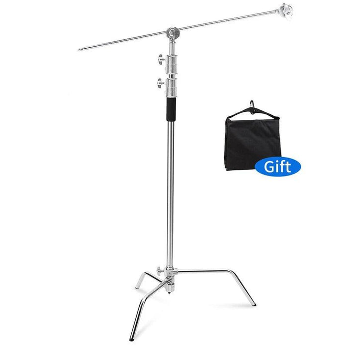 Selens Professional Adjustable C-Stand for Photographers and Videographers - Heavy Duty Aluminum Tripod Support